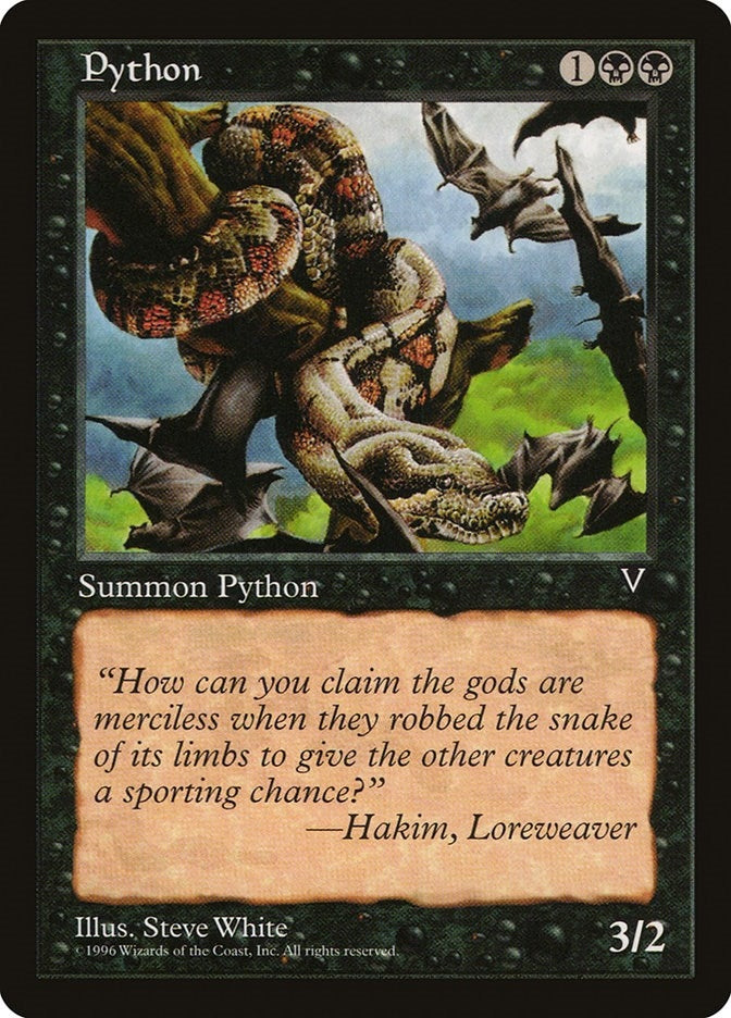 Image for Python [Visions] - Magic: The Gathering