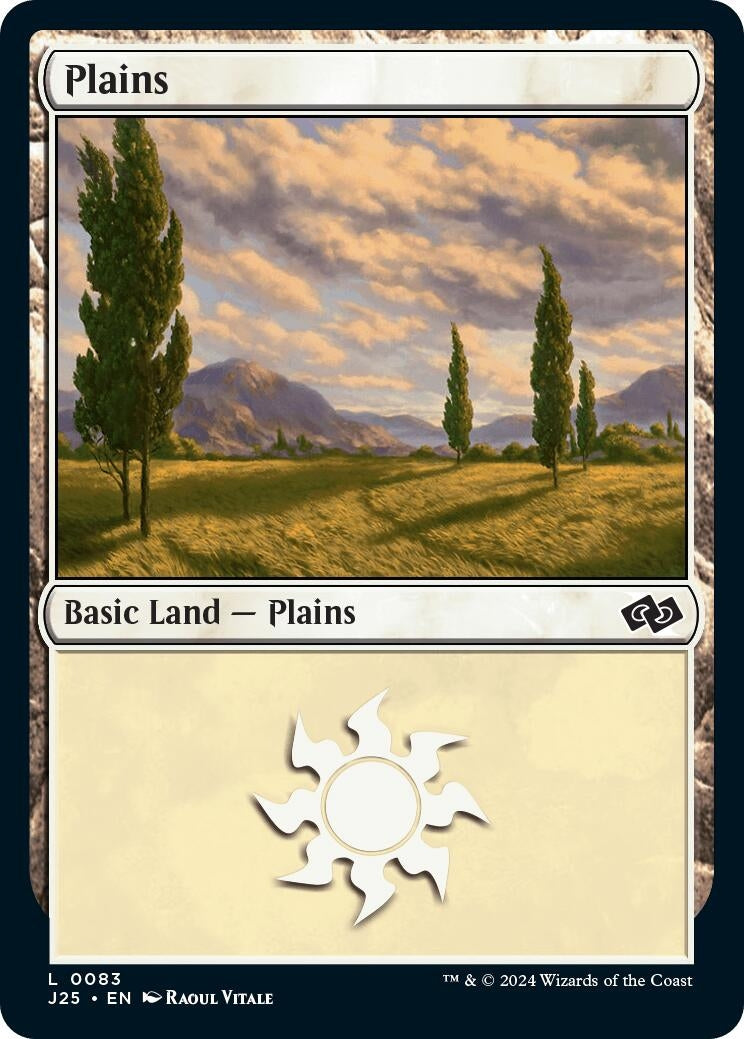 Image for Plains (0083) (83) [Foundations Jumpstart] - Magic: The Gathering