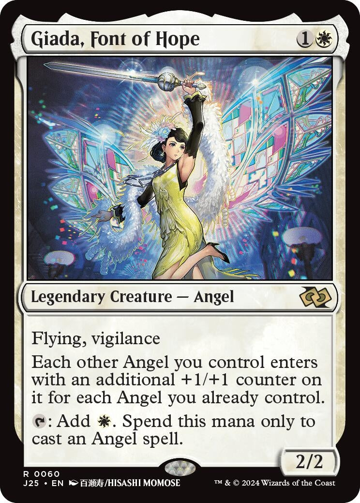 Image for Giada, Font of Hope (Anime) (60) [Foundations Jumpstart] - Magic: The Gathering