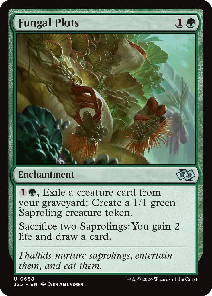 Image for Fungal Plots (658) [Foundations Jumpstart] - Magic: The Gathering