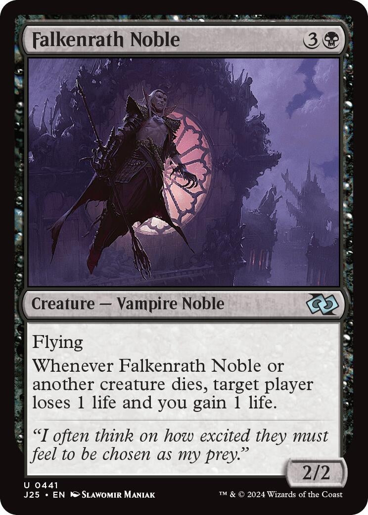 Image for Falkenrath Noble (441) [Foundations Jumpstart] - Magic: The Gathering