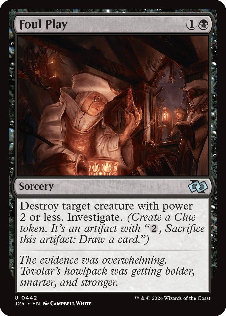 Image for Foul Play (442) [Foundations Jumpstart] - Magic: The Gathering