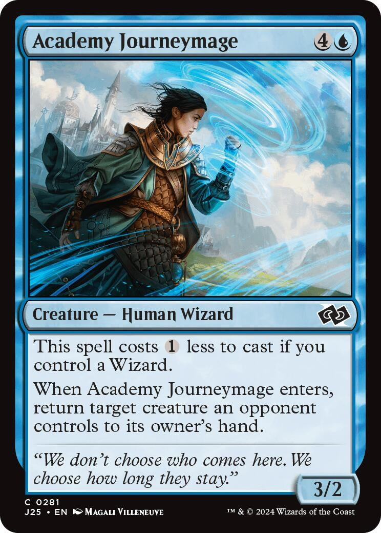 Image for Academy Journeymage (281) [Foundations Jumpstart] - Magic: The Gathering