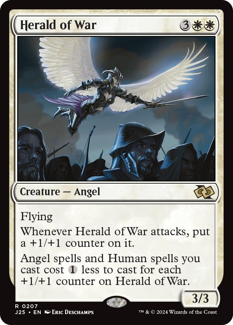 Image for Herald of War (207) [Foundations Jumpstart] - Magic: The Gathering