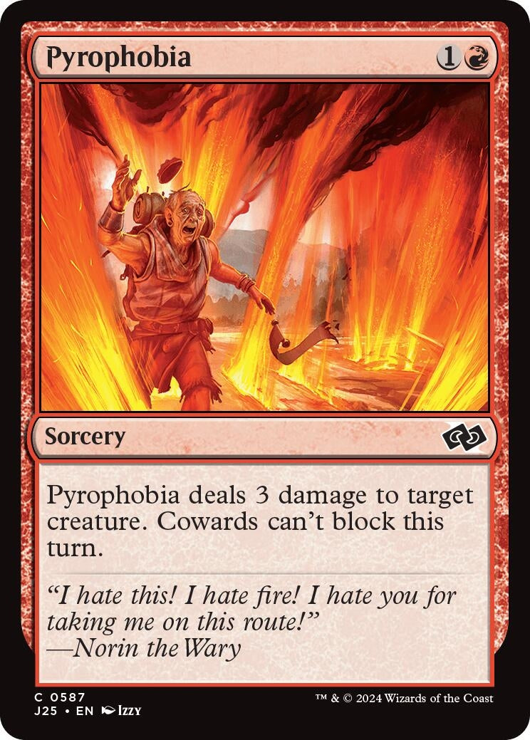 Image for Pyrophobia (587) [Foundations Jumpstart] - Magic: The Gathering