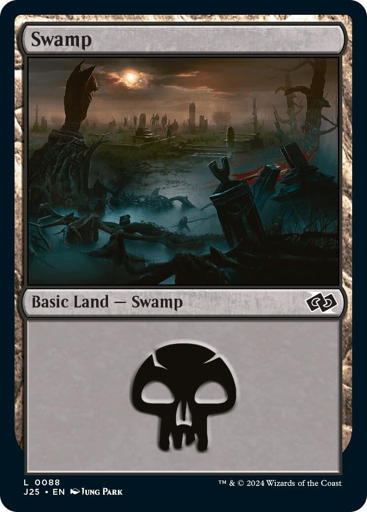 Image for Swamp (0088) (88) [Foundations Jumpstart] - Magic: The Gathering