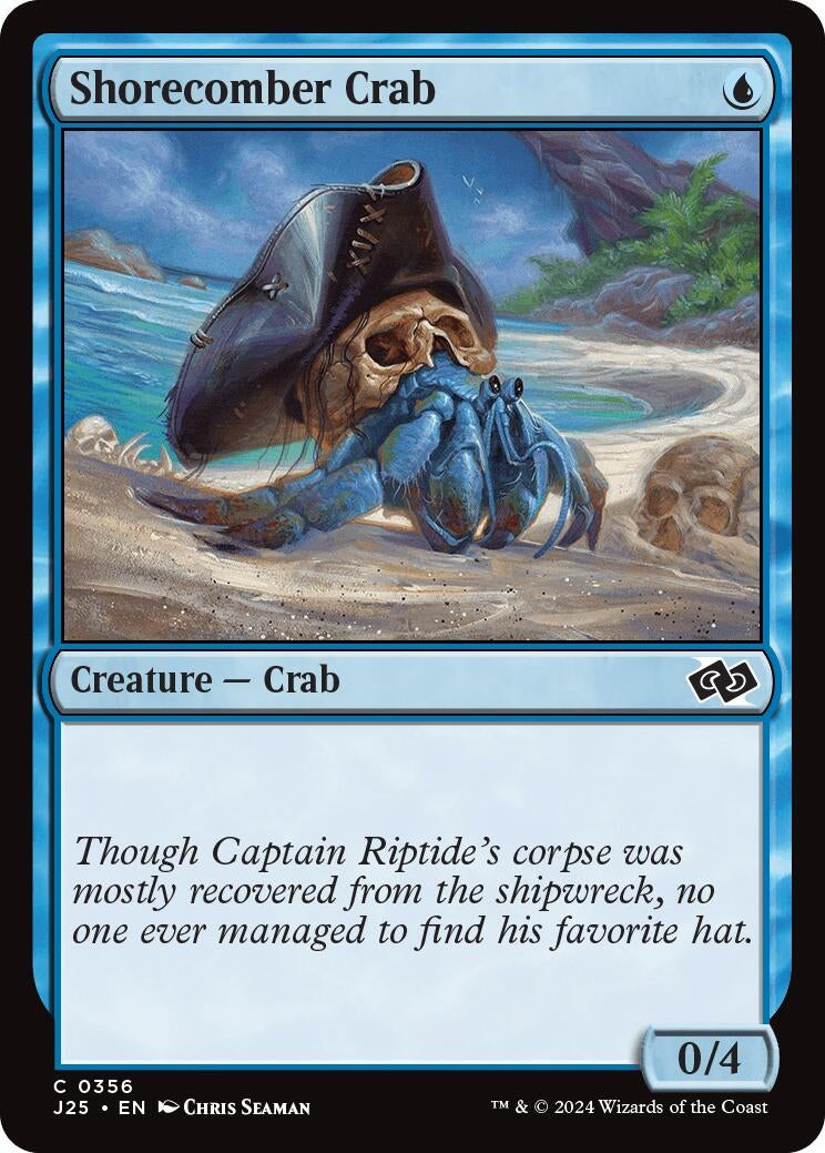 Image for Shorecomber Crab (356) [Foundations Jumpstart] - Magic: The Gathering