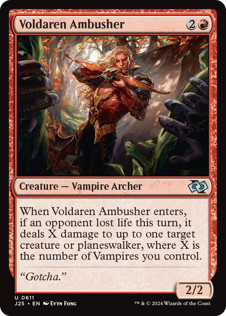 Image for Voldaren Ambusher (611) [Foundations Jumpstart] - Magic: The Gathering