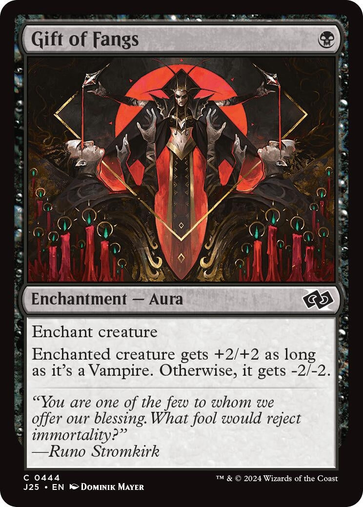 Image for Gift of Fangs (444) [Foundations Jumpstart] - Magic: The Gathering