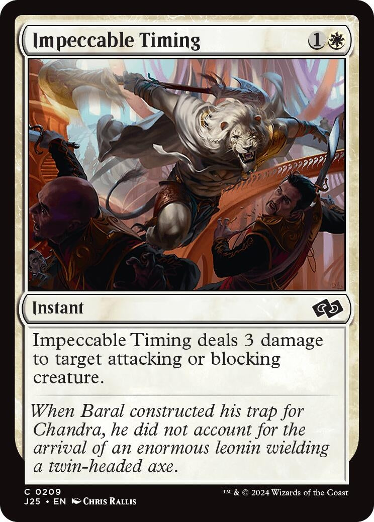Image for Impeccable Timing (209) [Foundations Jumpstart] - Magic: The Gathering