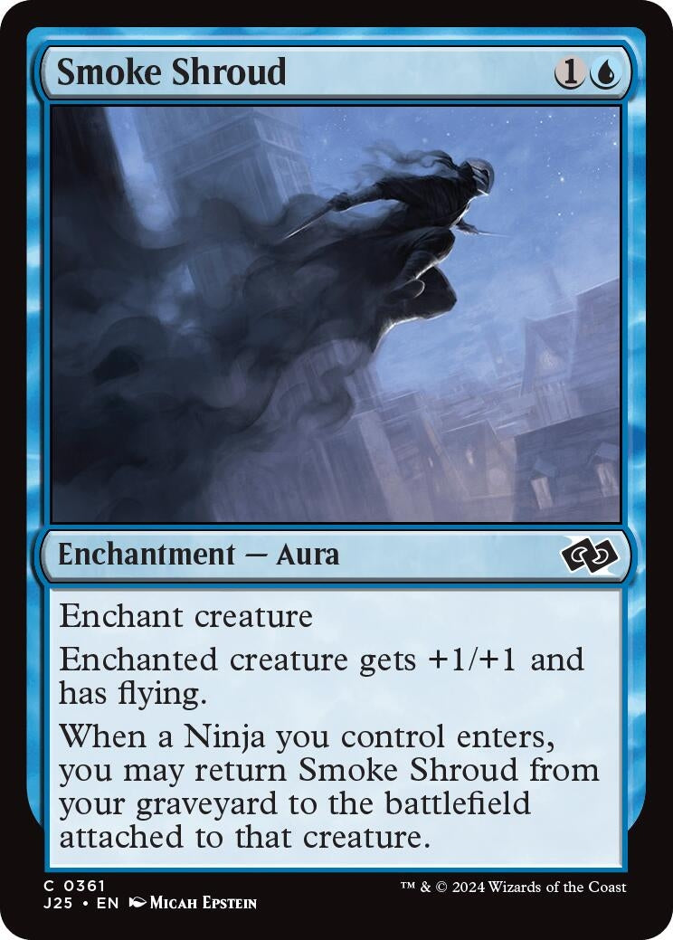 Image for Smoke Shroud (361) [Foundations Jumpstart] - Magic: The Gathering