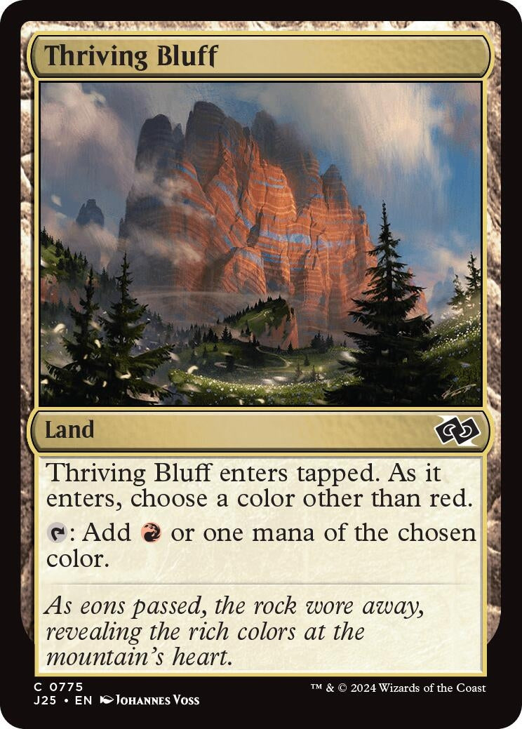 Image for Thriving Bluff (775) [Foundations Jumpstart] - Magic: The Gathering