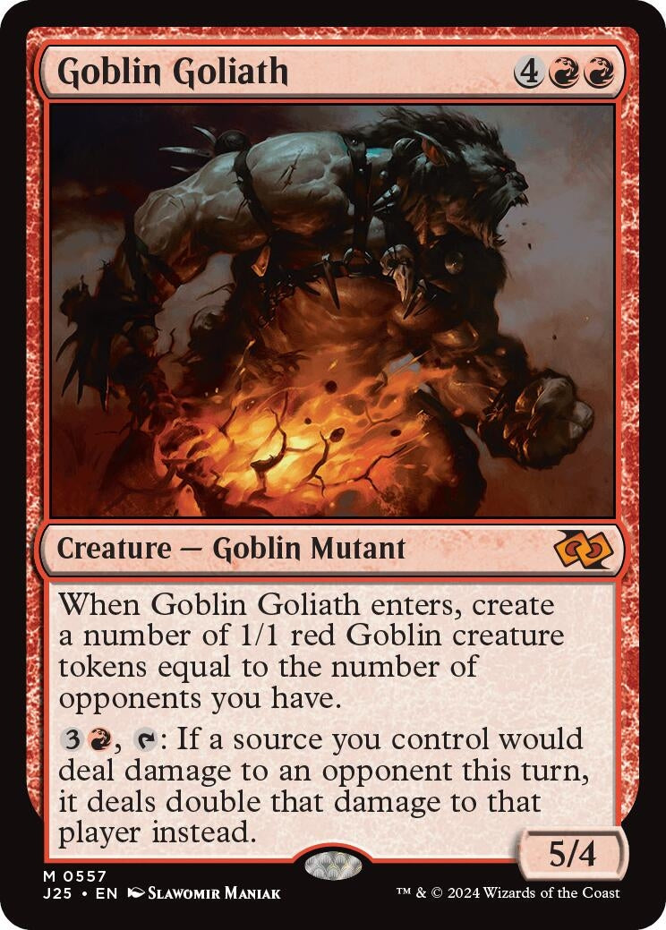Image for Goblin Goliath (557) [Foundations Jumpstart] - Magic: The Gathering