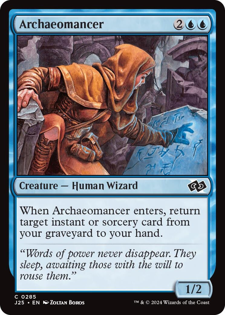 Image for Archaeomancer (285) [Foundations Jumpstart] - Magic: The Gathering