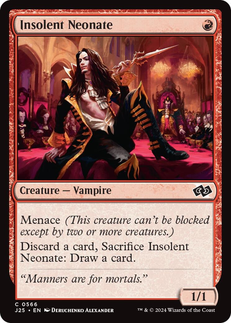 Image for Insolent Neonate (566) [Foundations Jumpstart] - Magic: The Gathering