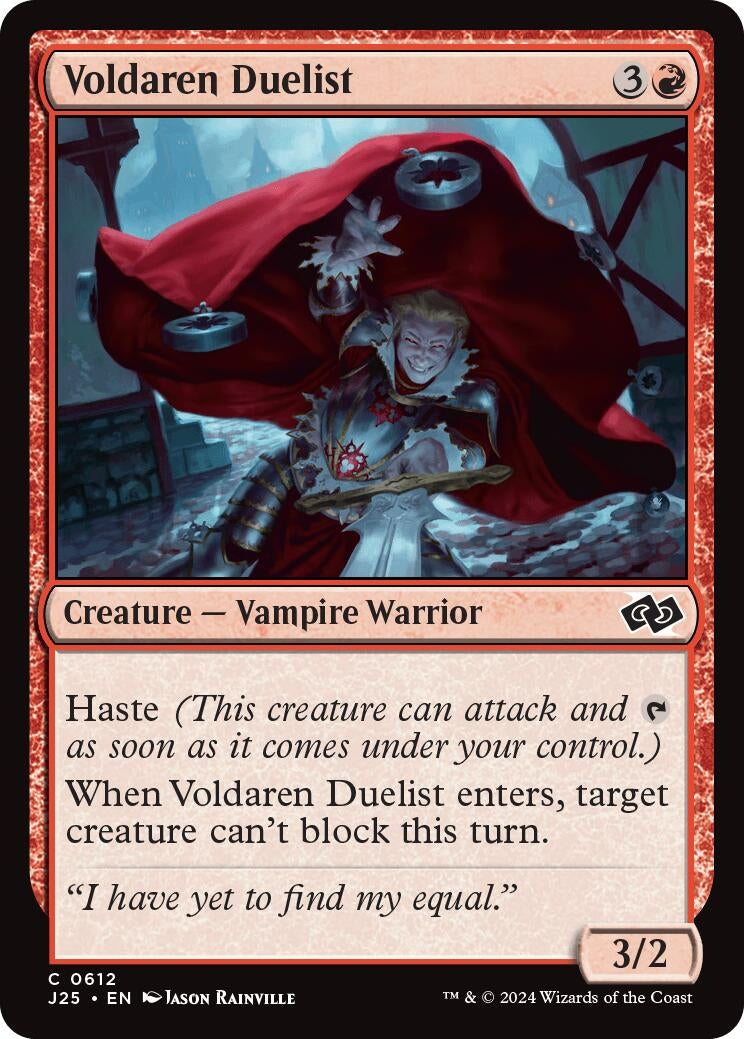 Image for Voldaren Duelist (612) [Foundations Jumpstart] - Magic: The Gathering