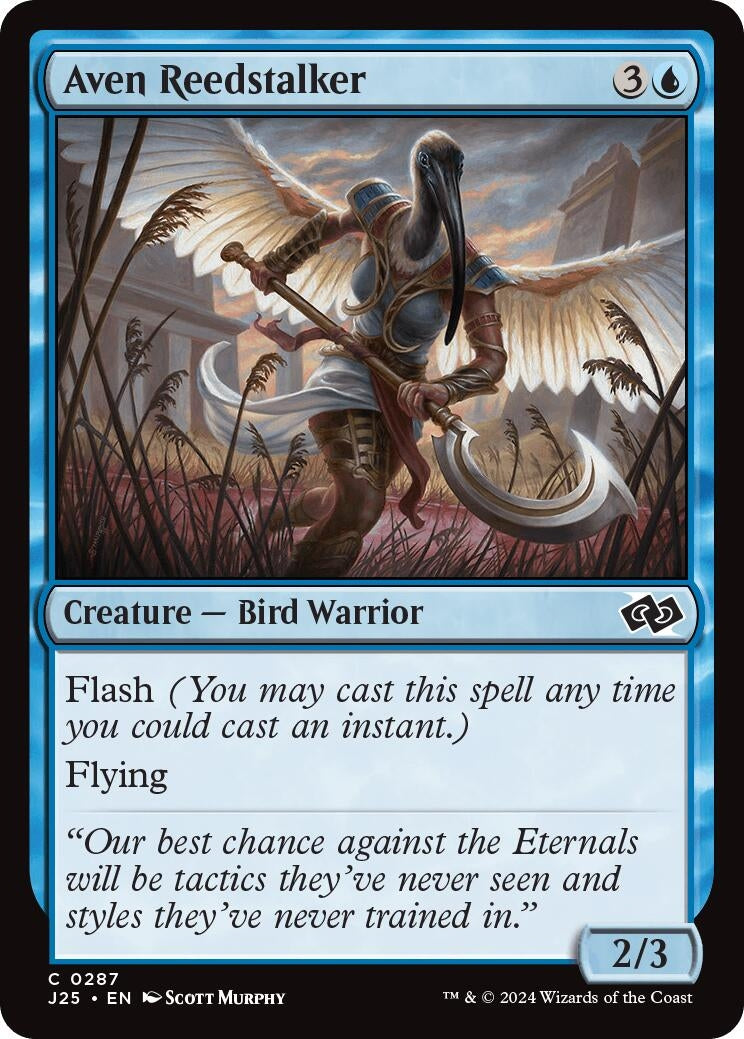 Image for Aven Reedstalker (287) [Foundations Jumpstart] - Magic: The Gathering