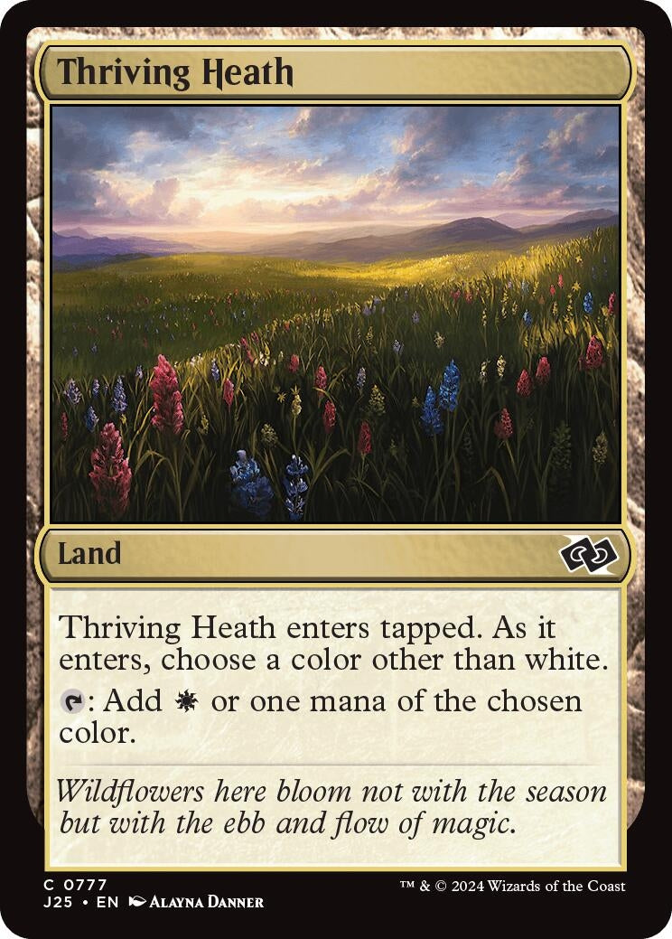 Image for Thriving Heath (777) [Foundations Jumpstart] - Magic: The Gathering