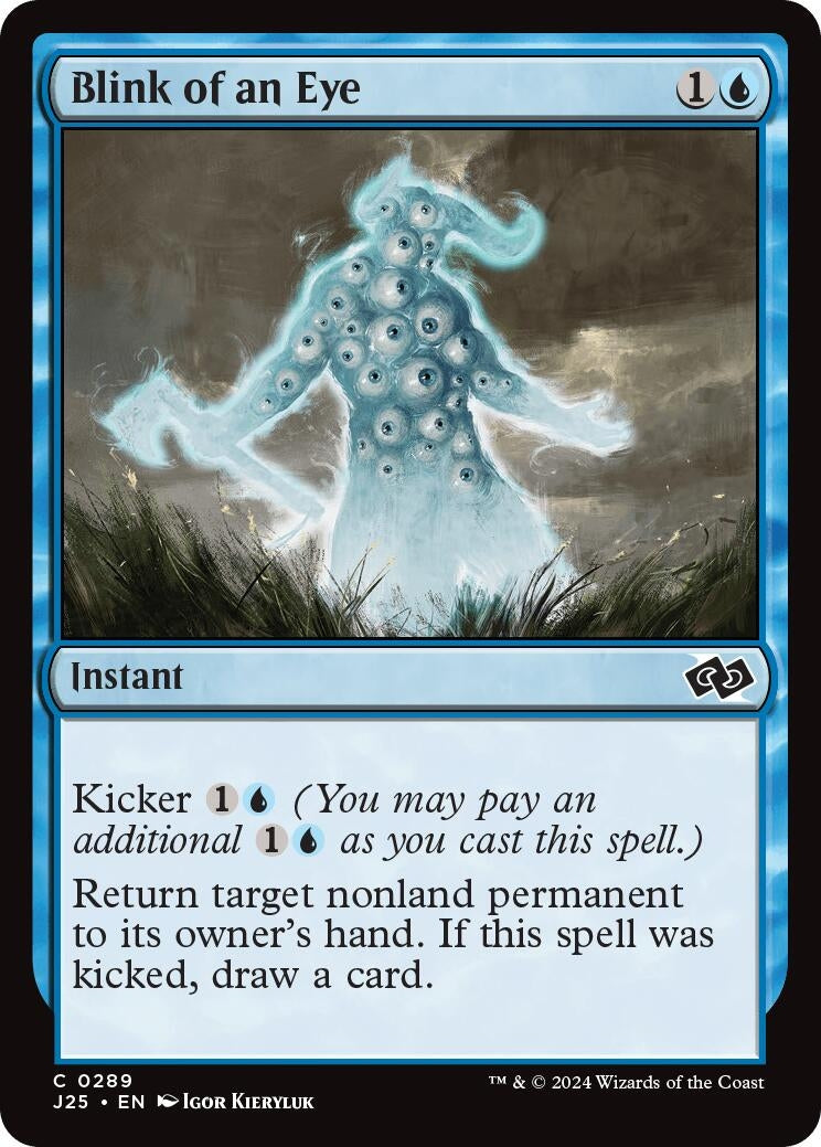 Image for Blink of an Eye (289) [Foundations Jumpstart] - Magic: The Gathering