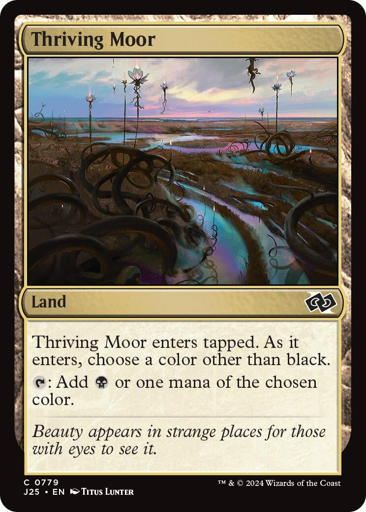 Image for Thriving Moor (779) [Foundations Jumpstart] - Magic: The Gathering