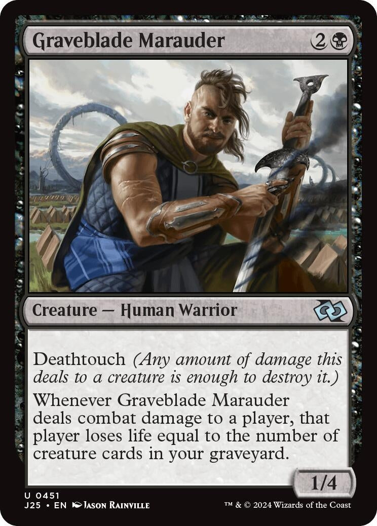 Image for Graveblade Marauder (451) [Foundations Jumpstart] - Magic: The Gathering