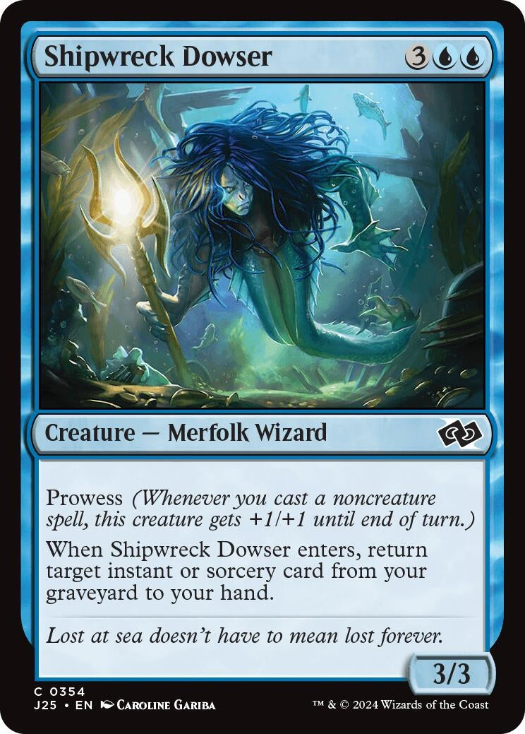 Image for Shipwreck Dowser (354) [Foundations Jumpstart] - Magic: The Gathering