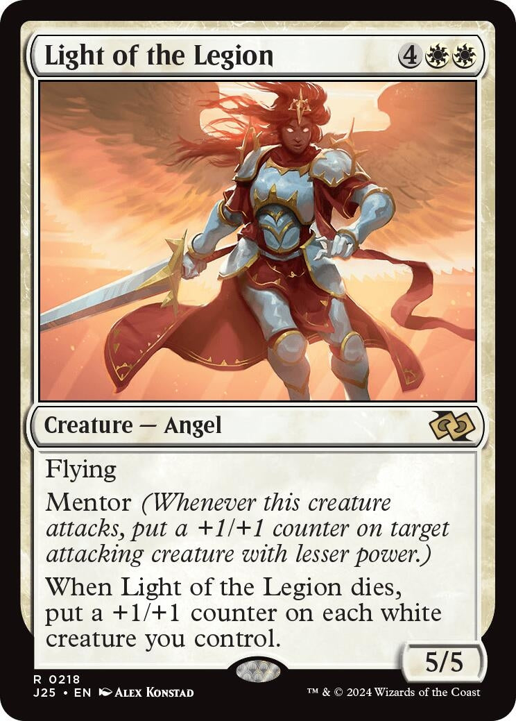 Image for Light of the Legion (218) [Foundations Jumpstart] - Magic: The Gathering