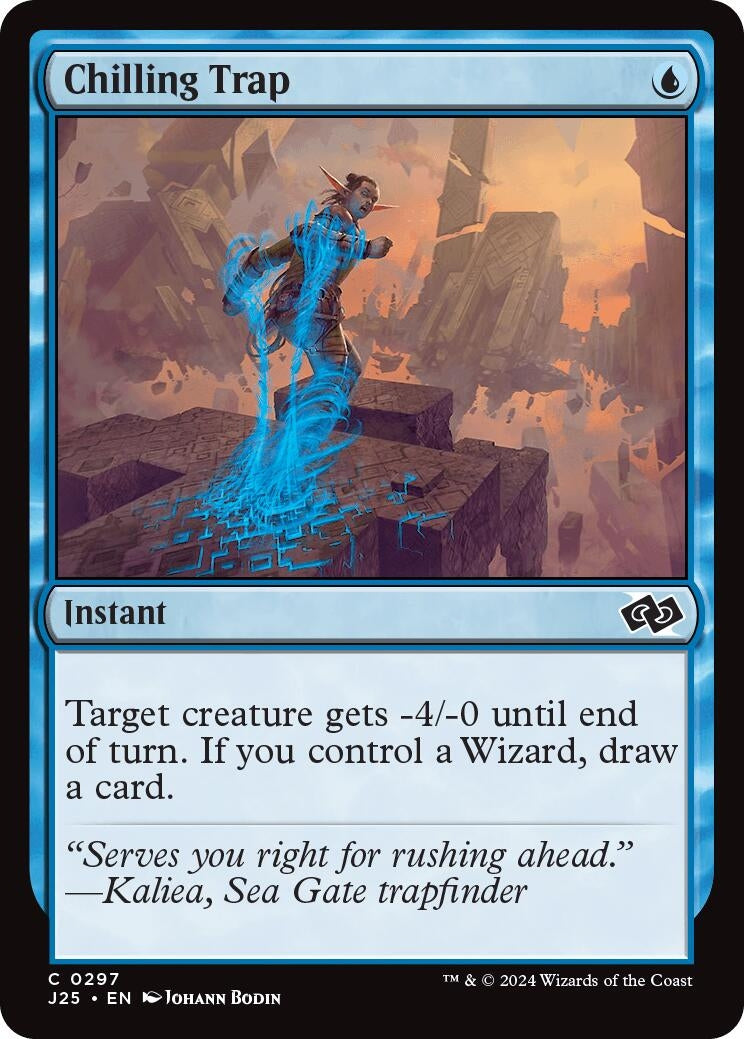 Image for Chilling Trap (297) [Foundations Jumpstart] - Magic: The Gathering