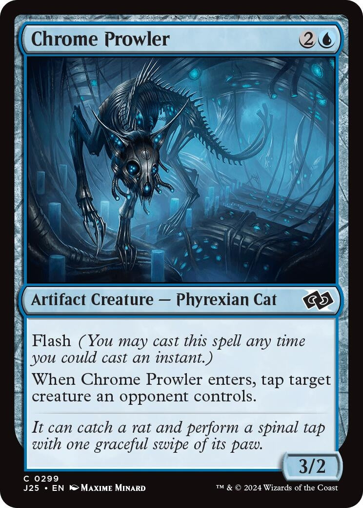 Image for Chrome Prowler (299) [Foundations Jumpstart] - Magic: The Gathering