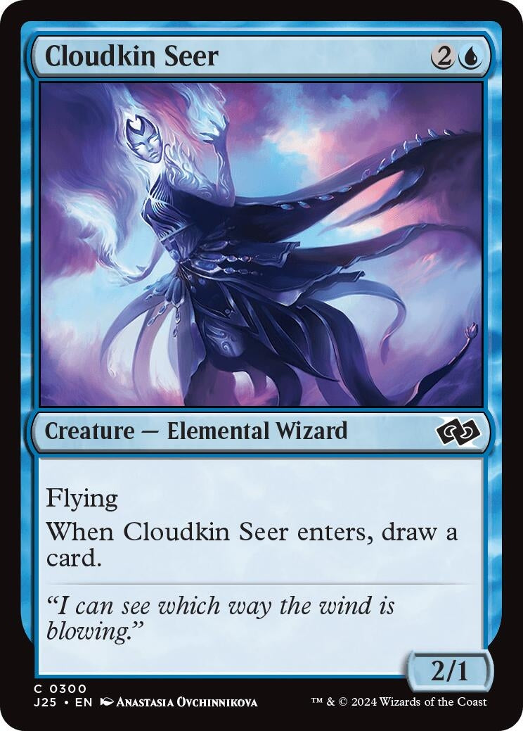 Image for Cloudkin Seer (300) [Foundations Jumpstart] - Magic: The Gathering
