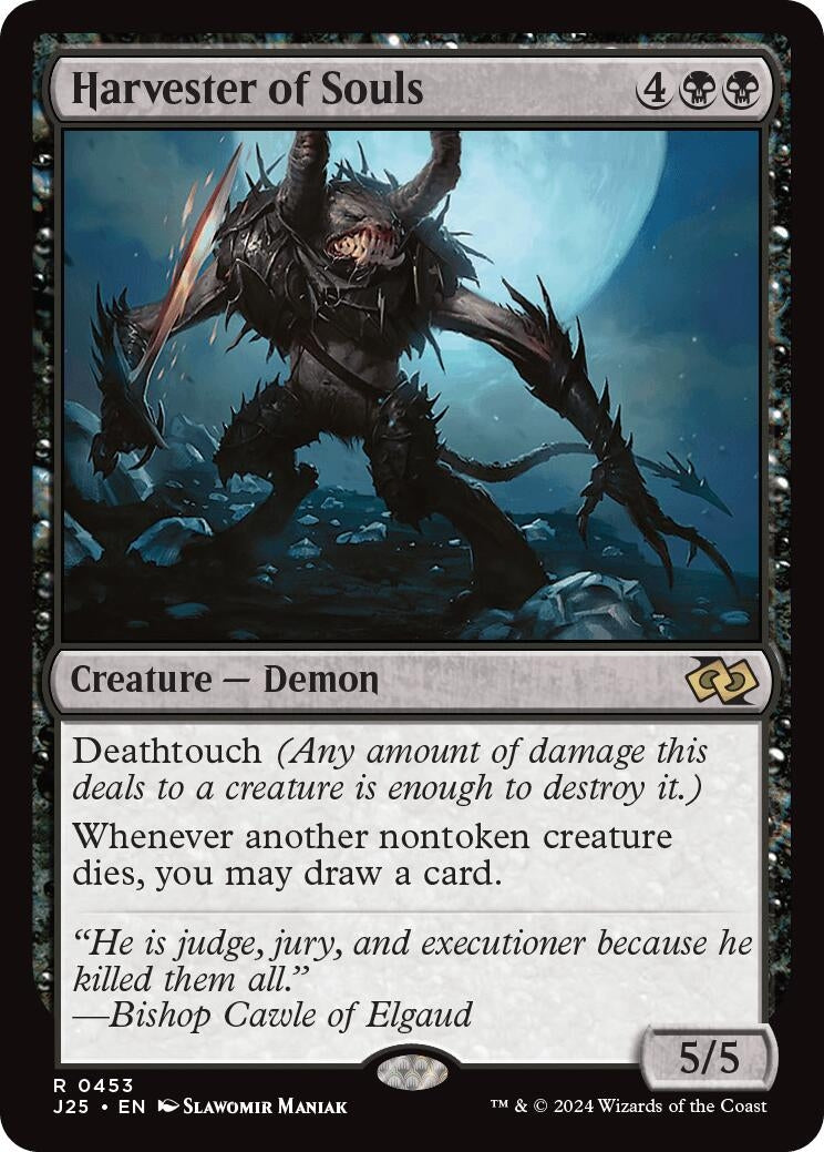 Image for Harvester of Souls (453) [Foundations Jumpstart] - Magic: The Gathering
