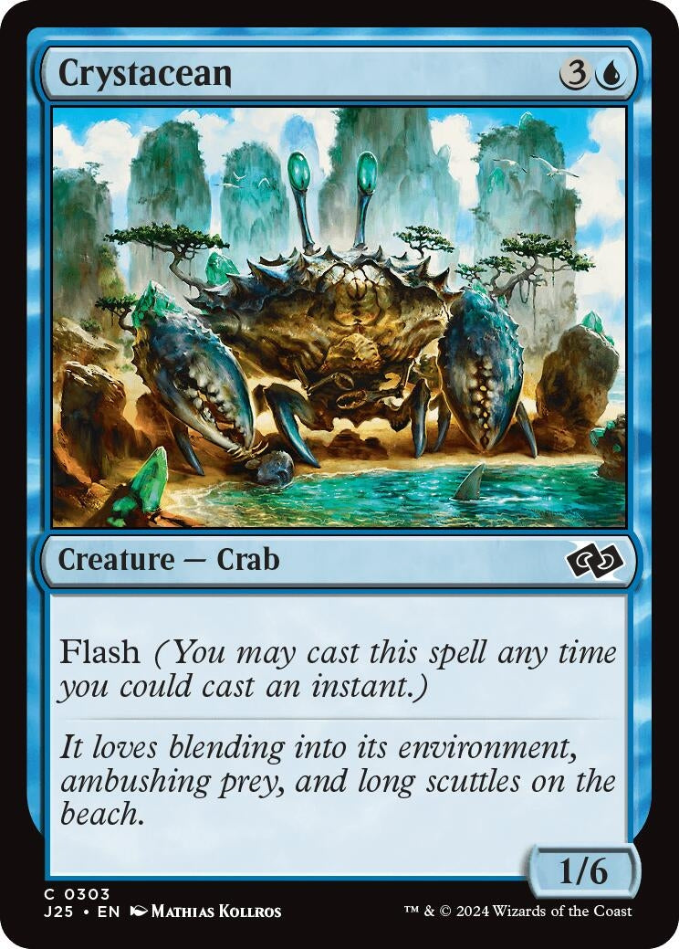 Image for Crystacean (303) [Foundations Jumpstart] - Magic: The Gathering