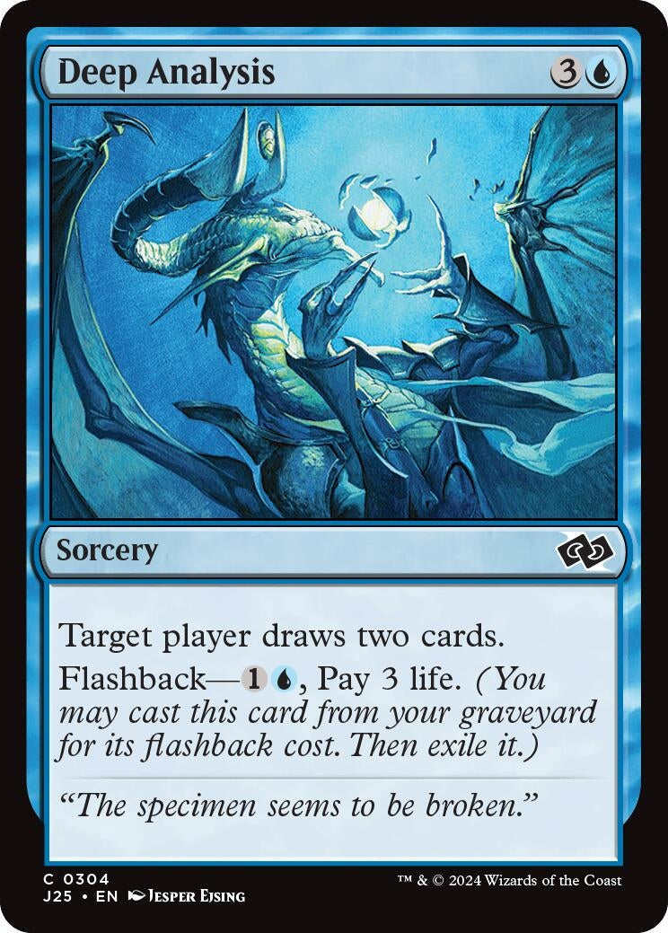 Image for Deep Analysis (304) [Foundations Jumpstart] - Magic: The Gathering