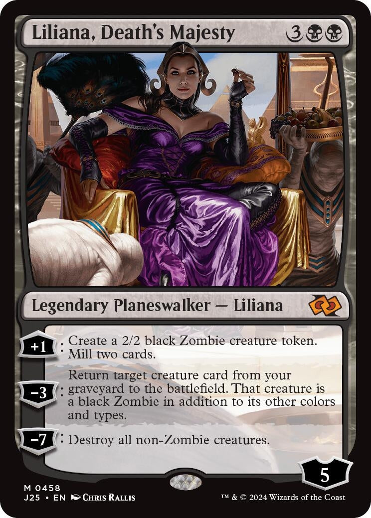 Image for Liliana, Death's Majesty (458) [Foundations Jumpstart] - Magic: The Gathering
