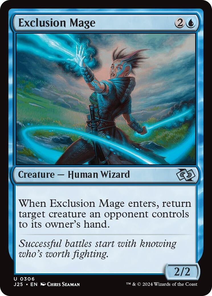 Image for Exclusion Mage (306) [Foundations Jumpstart] - Magic: The Gathering