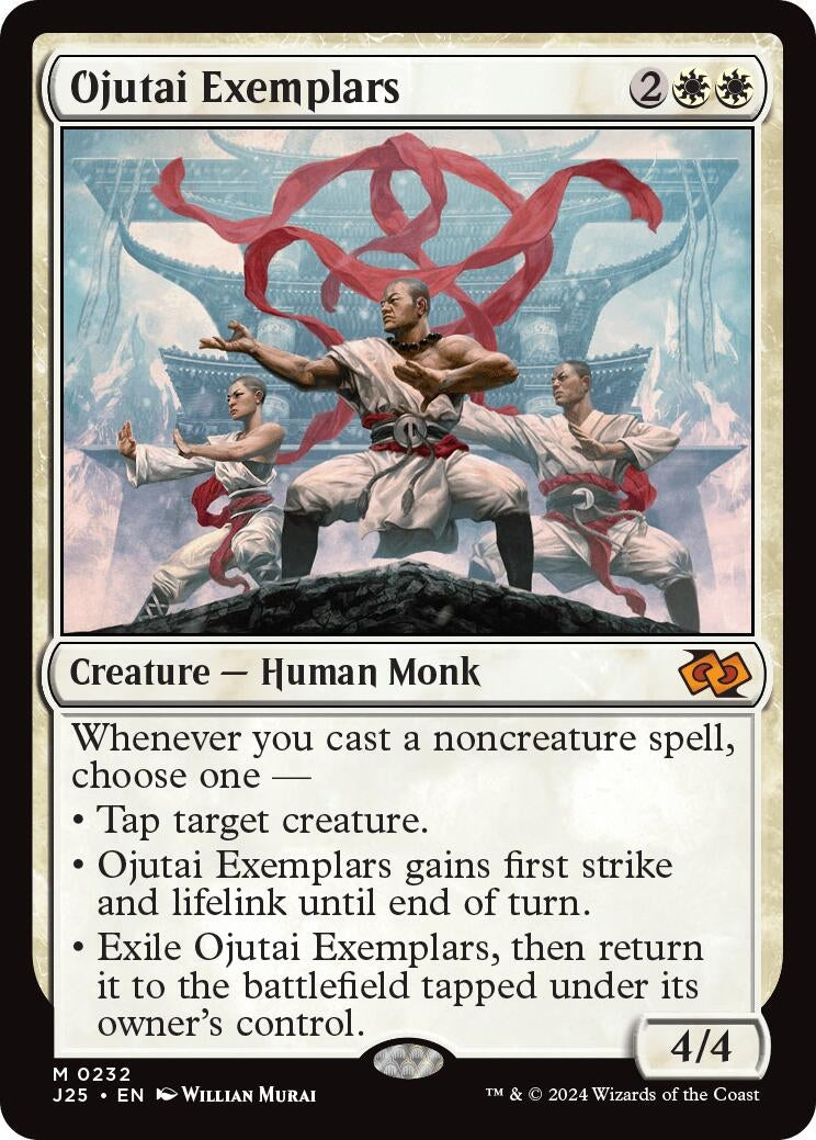 Image for Ojutai Exemplars (232) [Foundations Jumpstart] - Magic: The Gathering