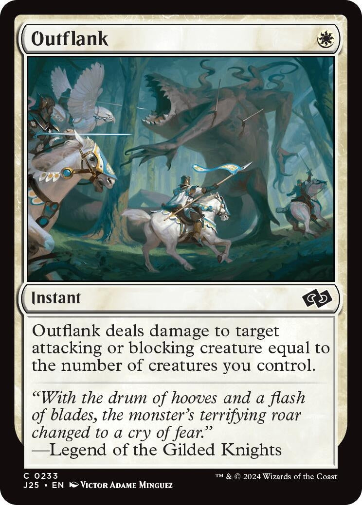 Image for Outflank (233) [Foundations Jumpstart] - Magic: The Gathering