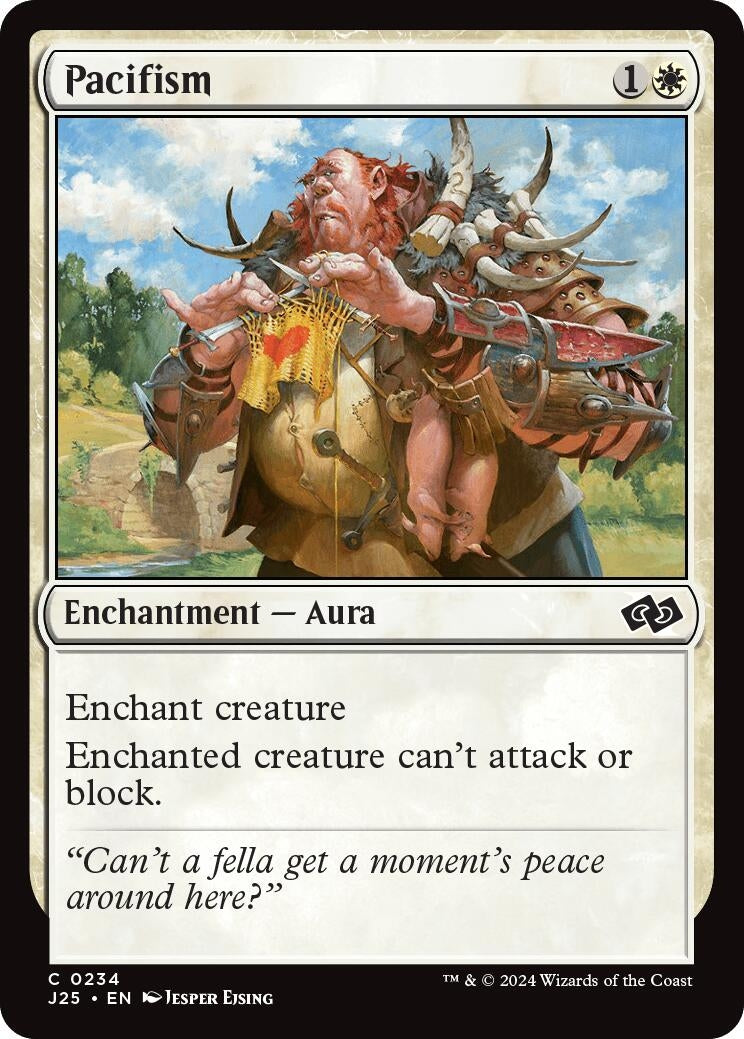 Image for Pacifism (234) [Foundations Jumpstart] - Magic: The Gathering