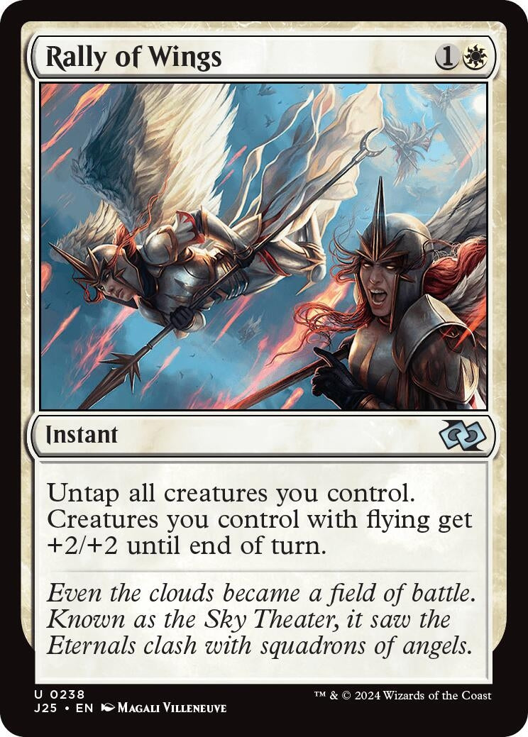 Image for Rally of Wings (238) [Foundations Jumpstart] - Magic: The Gathering