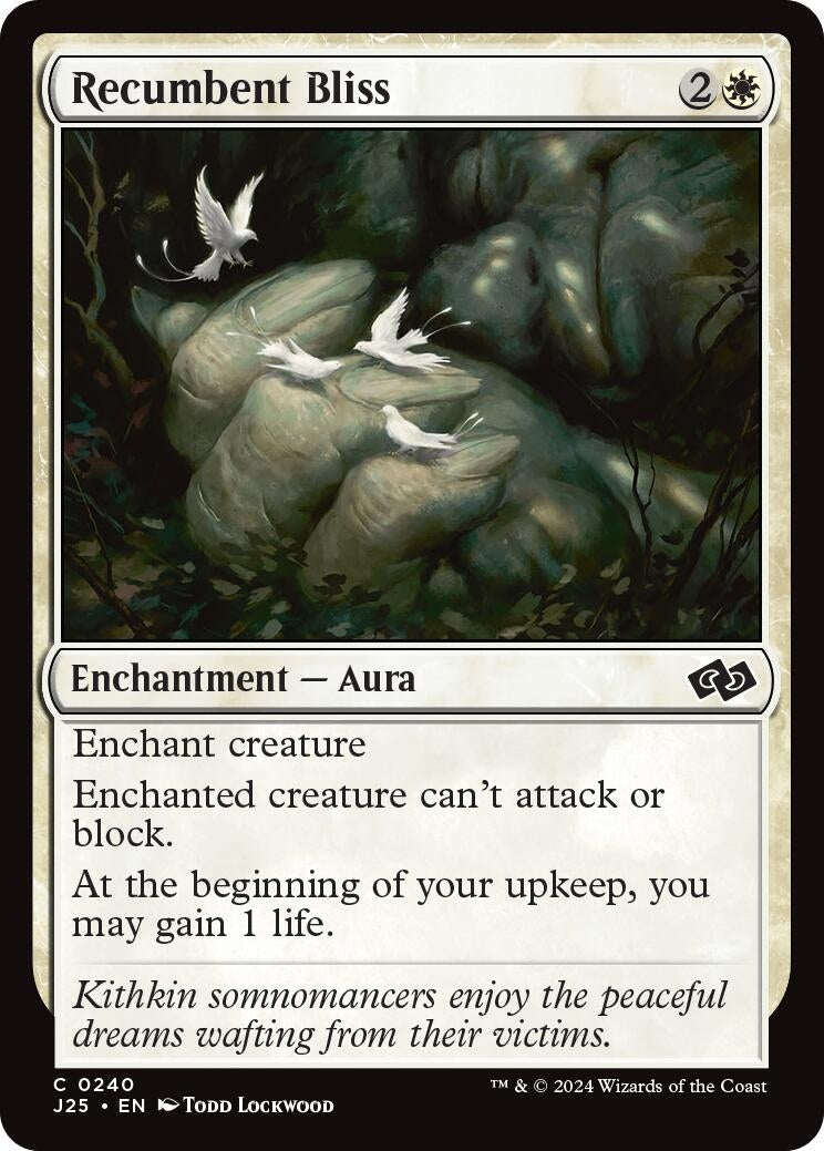 Image for Recumbent Bliss (240) [Foundations Jumpstart] - Magic: The Gathering