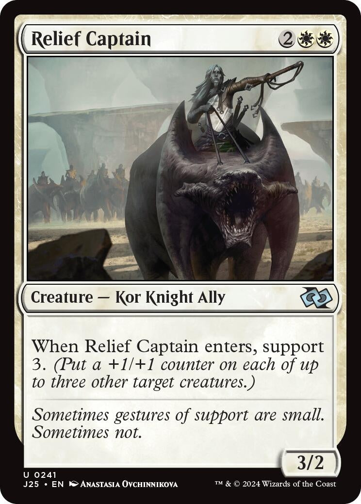 Image for Relief Captain (241) [Foundations Jumpstart] - Magic: The Gathering