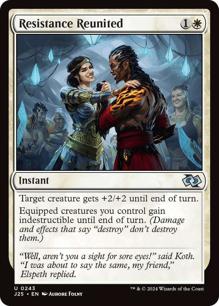 Image for Resistance Reunited (243) [Foundations Jumpstart] - Magic: The Gathering