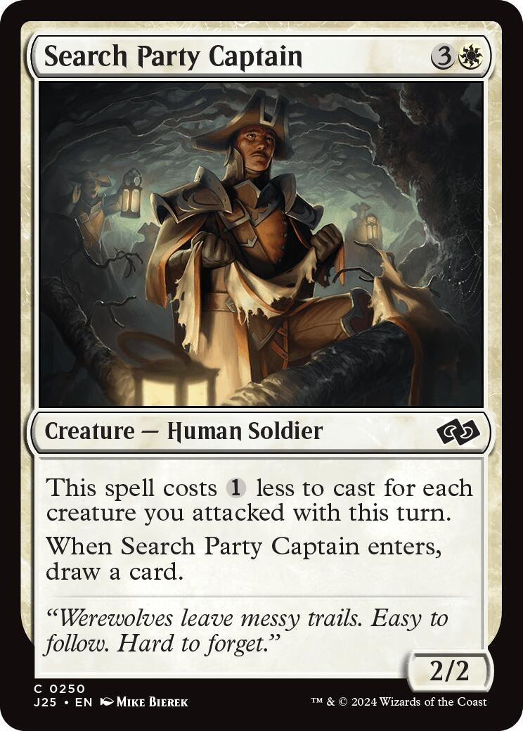 Image for Search Party Captain (250) [Foundations Jumpstart] - Magic: The Gathering
