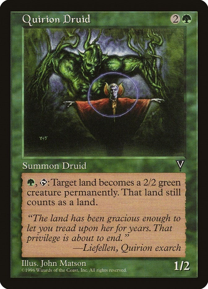 Image for Quirion Druid [Visions] - Magic: The Gathering