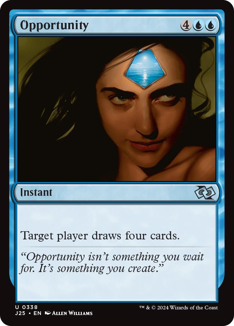 Image for Opportunity (338) [Foundations Jumpstart] - Magic: The Gathering