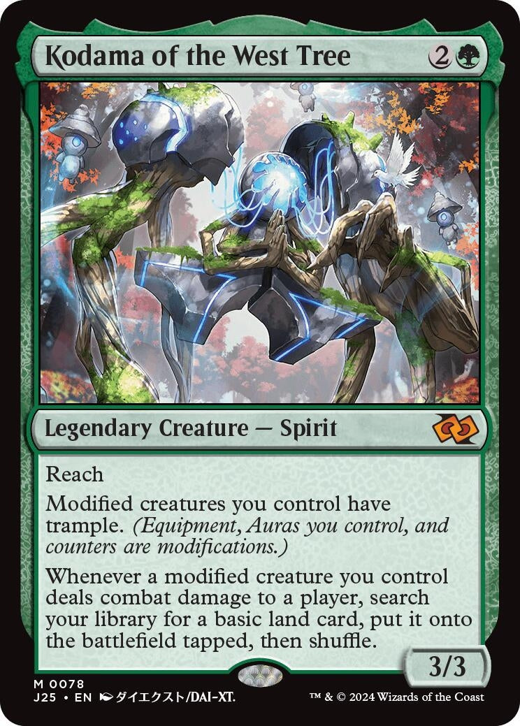 Image for Kodama of the West Tree (Anime) (78) [Foundations Jumpstart] - Magic: The Gathering