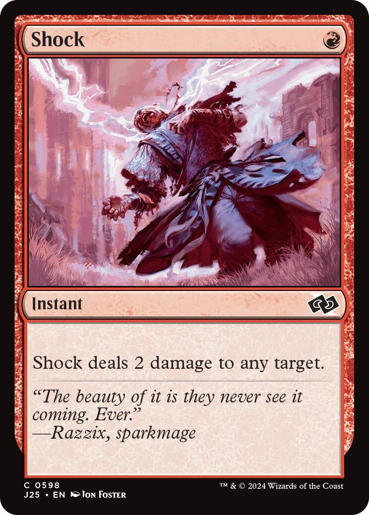 Image for Shock (598) [Foundations Jumpstart] - Magic: The Gathering