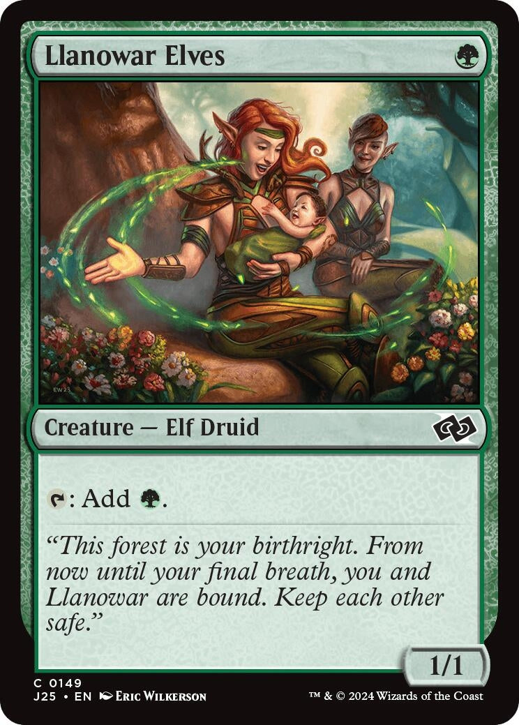 Image for Llanowar Elves (149) [Foundations Jumpstart] - Magic: The Gathering