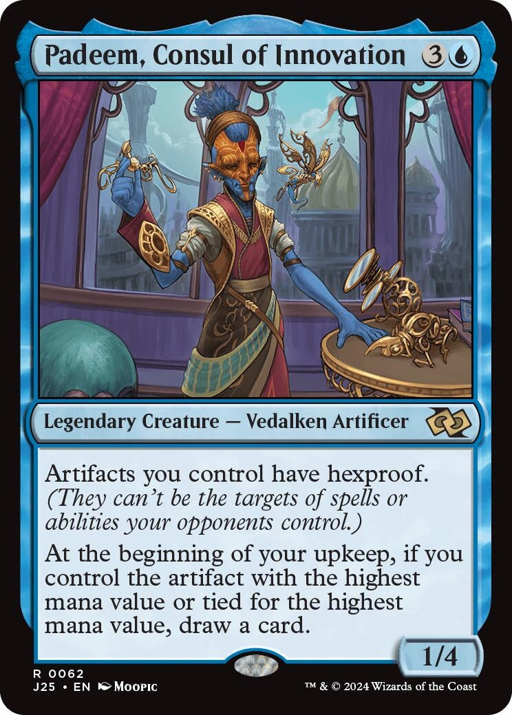 Image for Padeem, Consul of Innovation (Anime) (62) [Foundations Jumpstart] - Magic: The Gathering