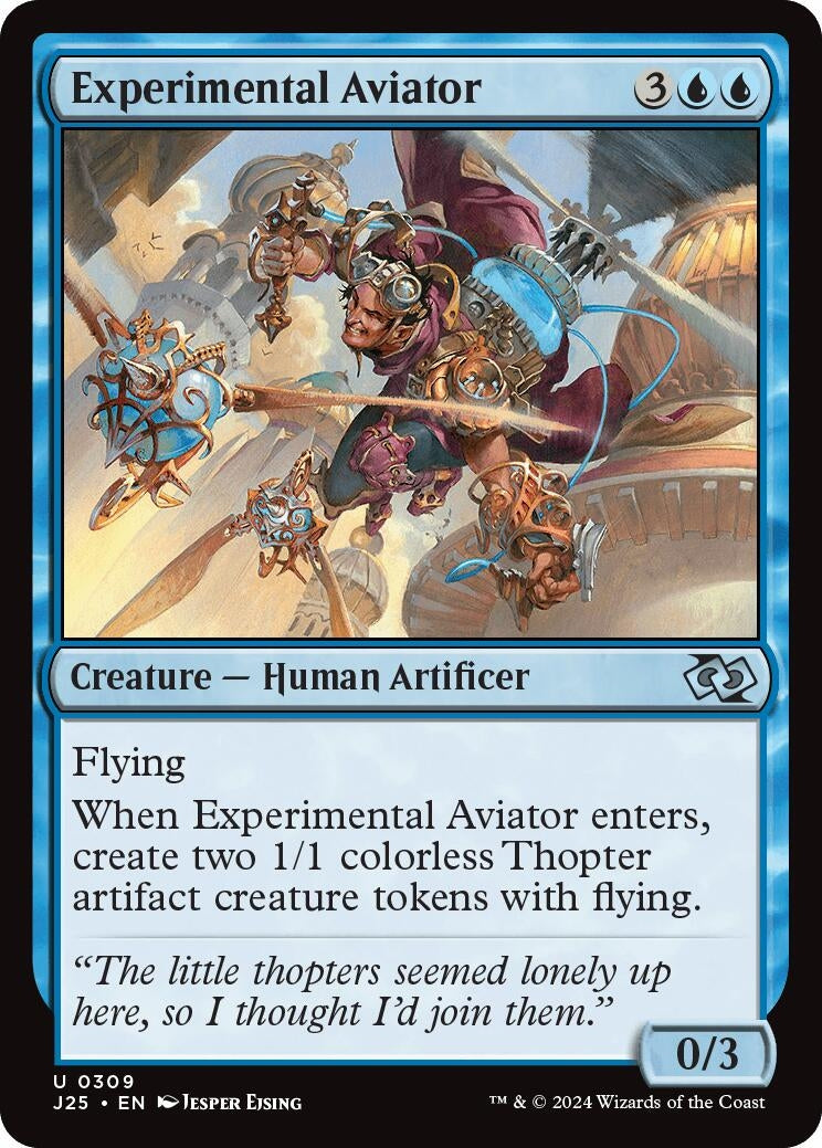 Image for Experimental Aviator (309) [Foundations Jumpstart] - Magic: The Gathering